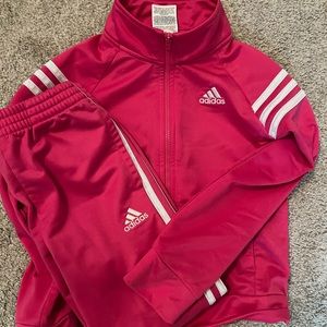 Little girls adidas tracksuit
